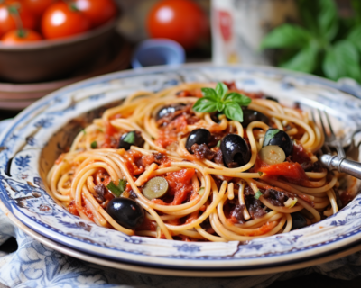 Spaghetti alla Puttanesca: Un piatto tipico della Cucina Napoletana