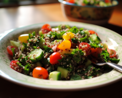 Guida pratica alla preparazione di pasti sani e veloci: Insalata di quinoa